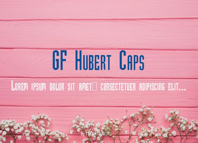 GF Hubert Caps example